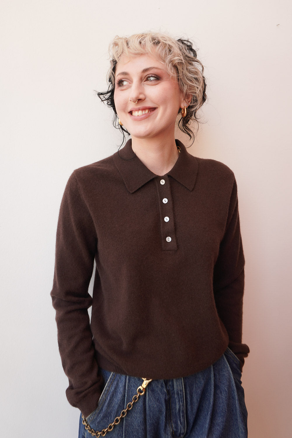 Cashmere Polo - Pluto