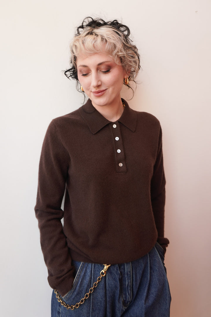 Cashmere Polo - Pluto