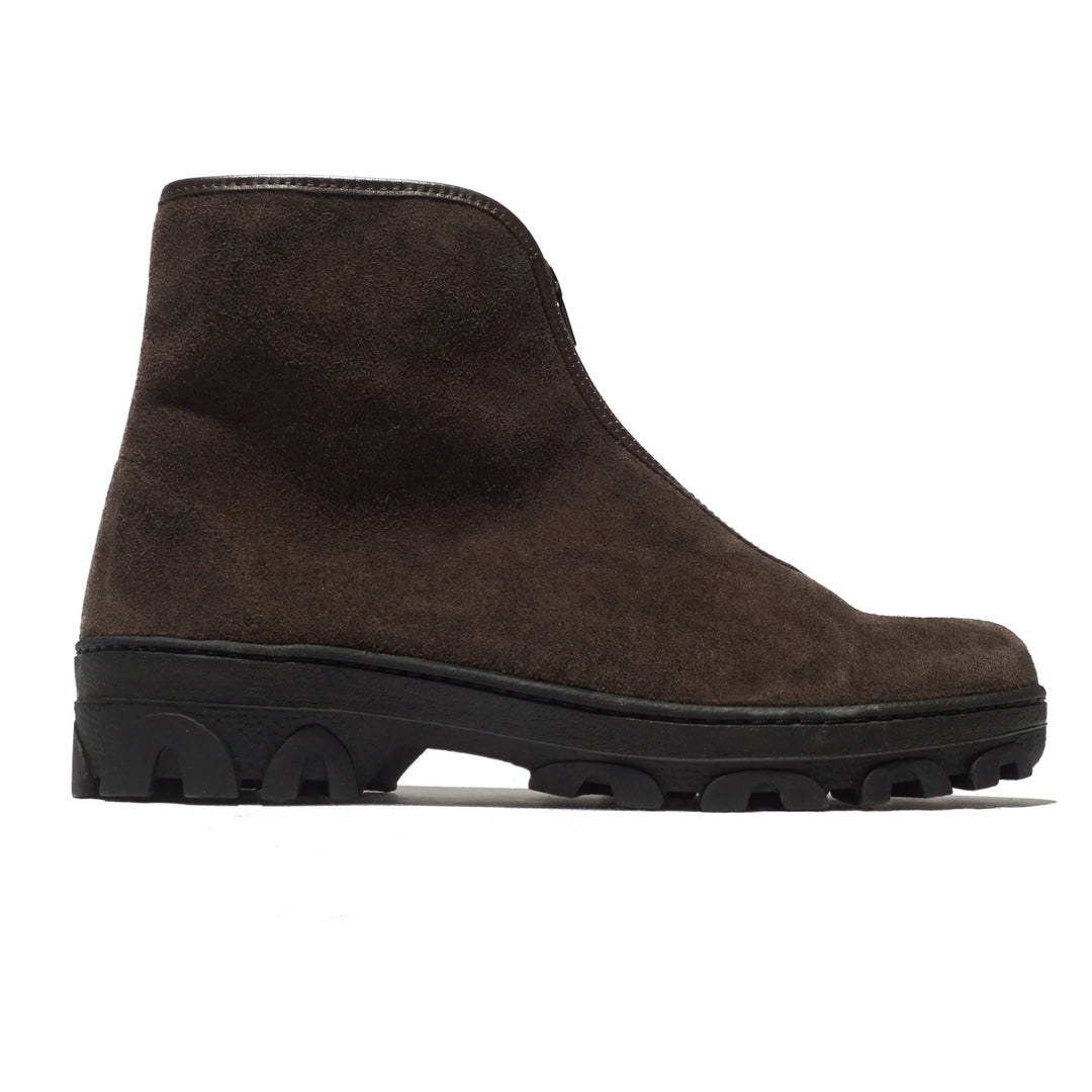 Russian Military Boots - Brown Suede