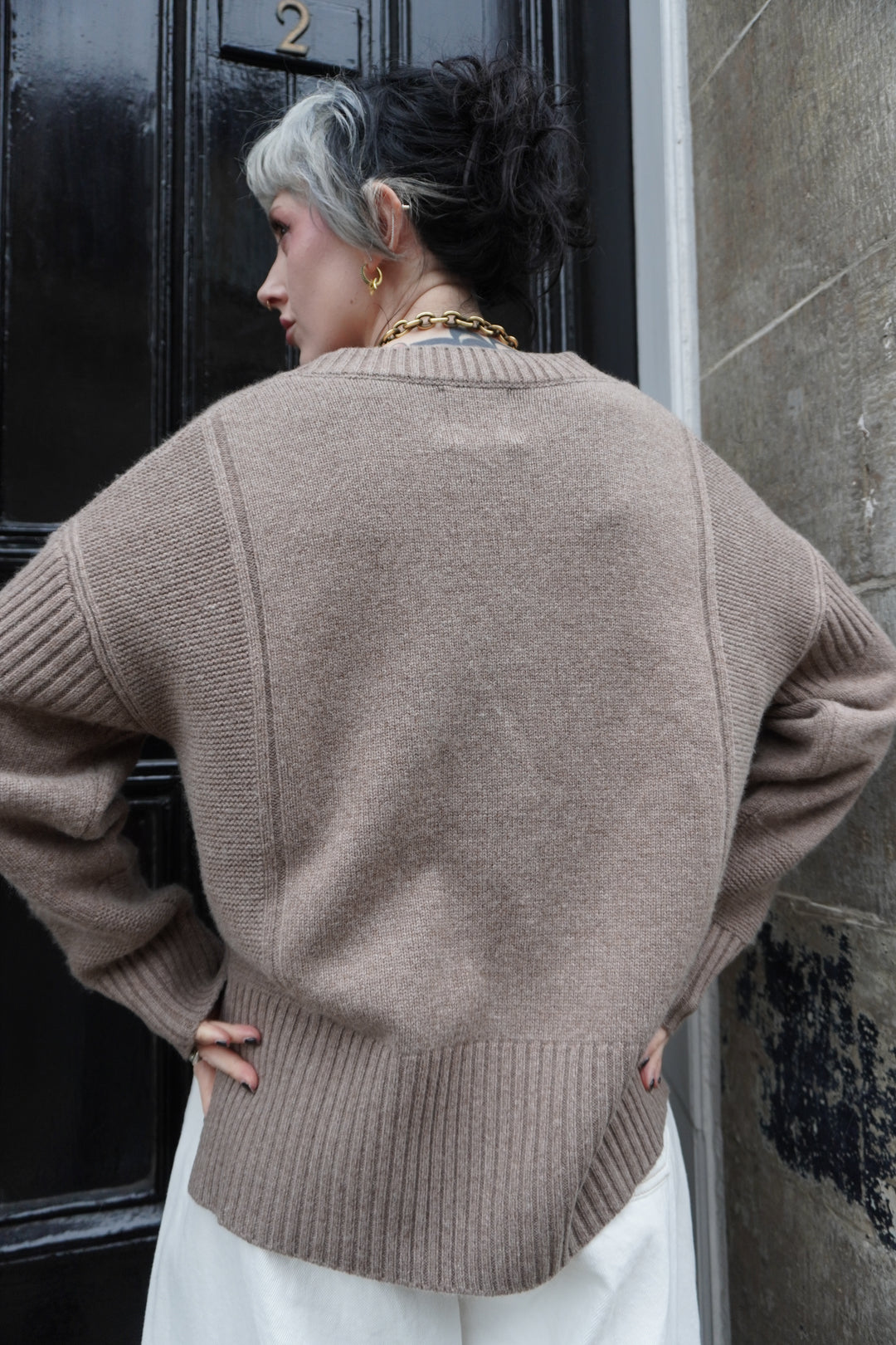 Guernsey Cardigan - Late Autumn