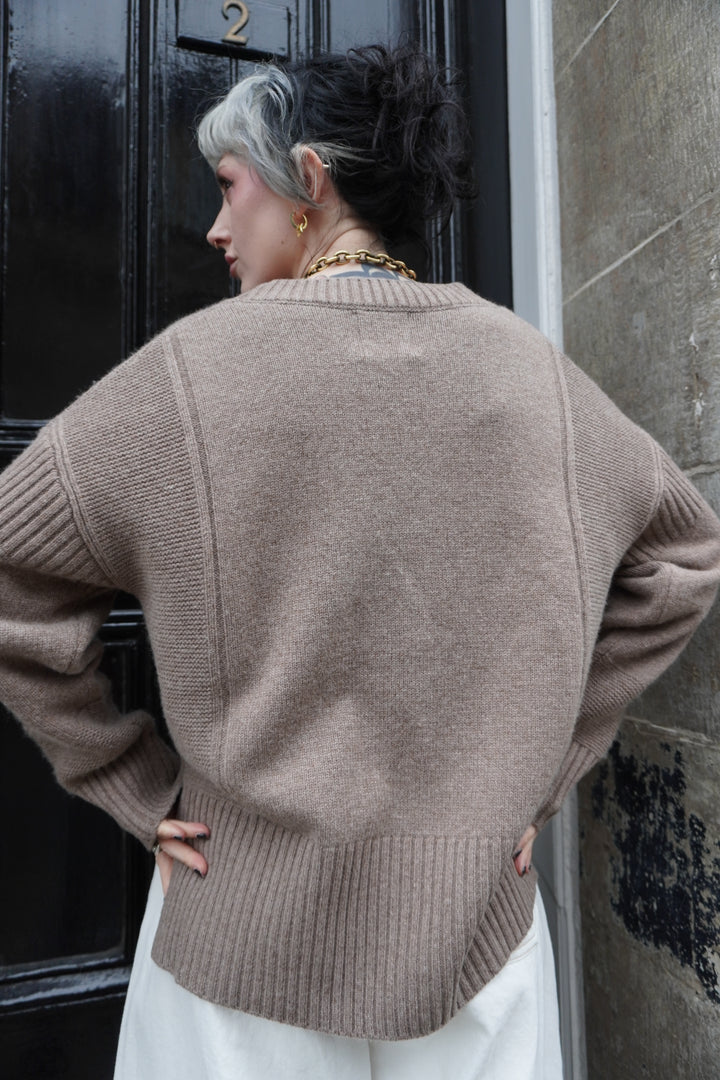 Guernsey Cardigan - Late Autumn