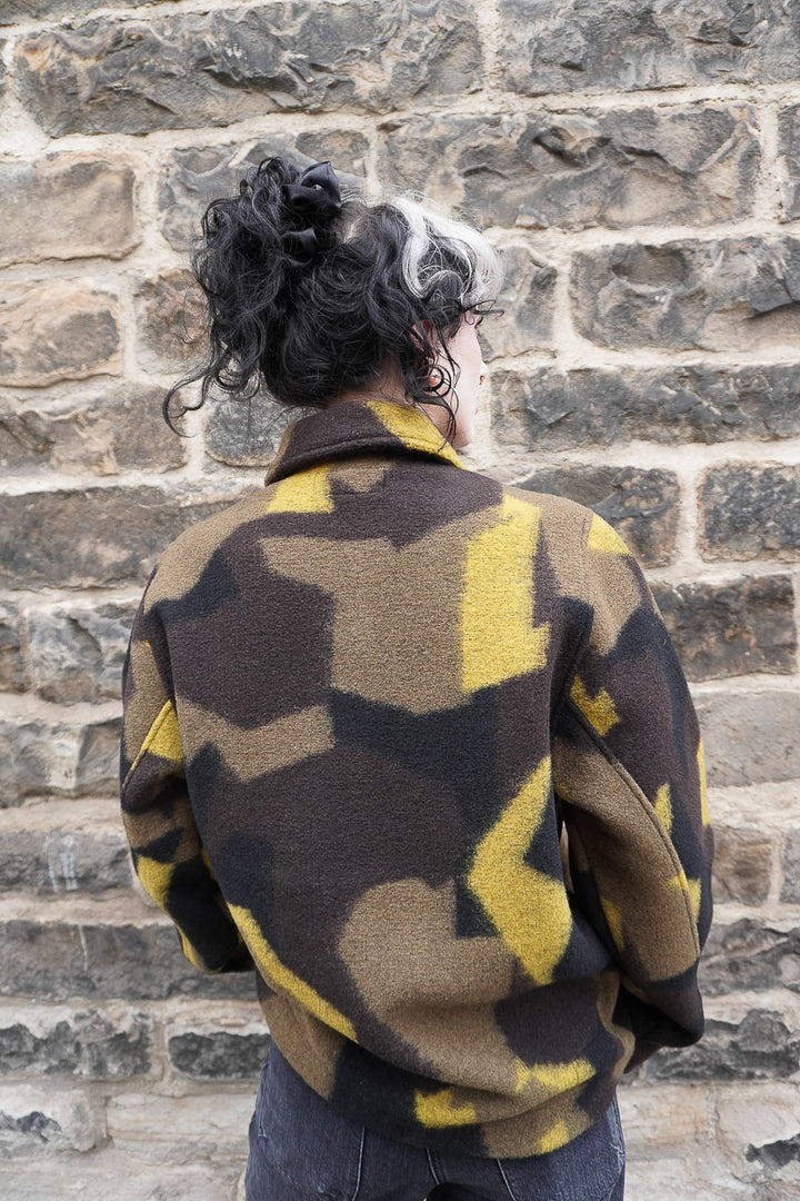 Field Jacket - Camo Swede Camo Fleece