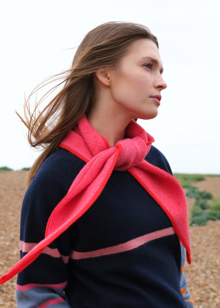 Triangle Scarf - Harlequin