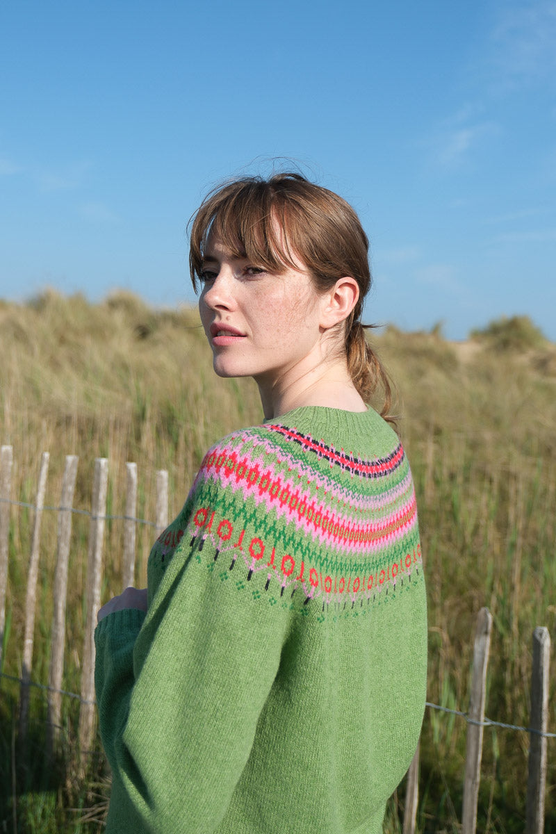 Fairisle Jumper - Foliage