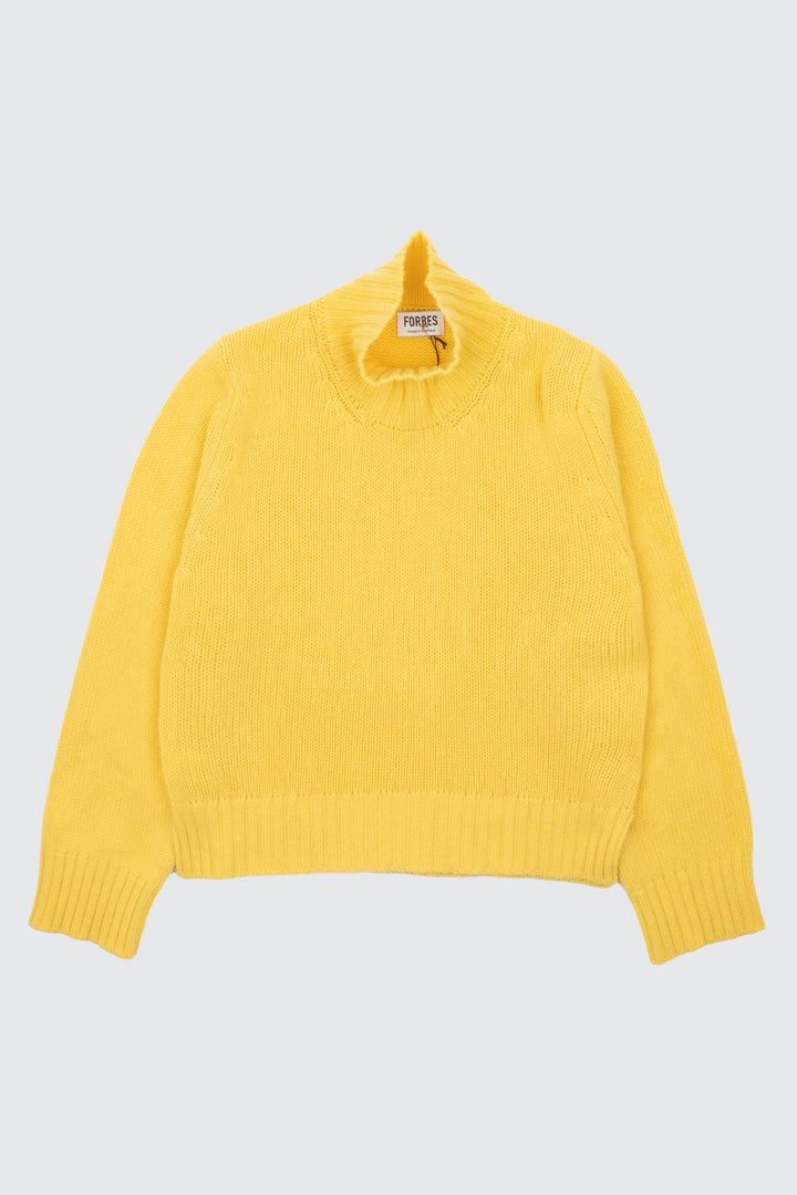 Funnel Neck Jumper - Daffodil