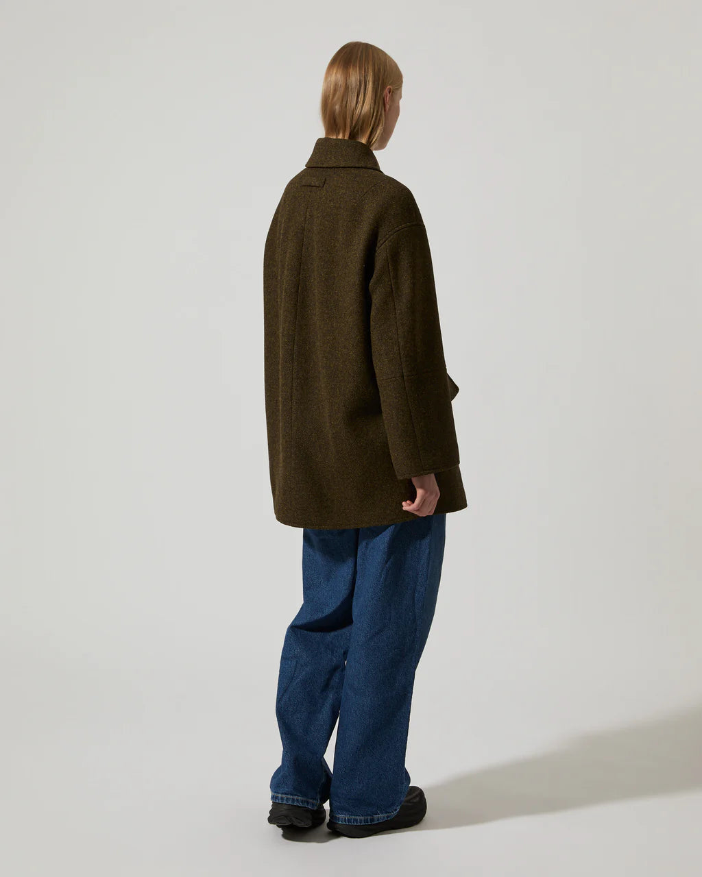 Edie Wool Jacket - Brown