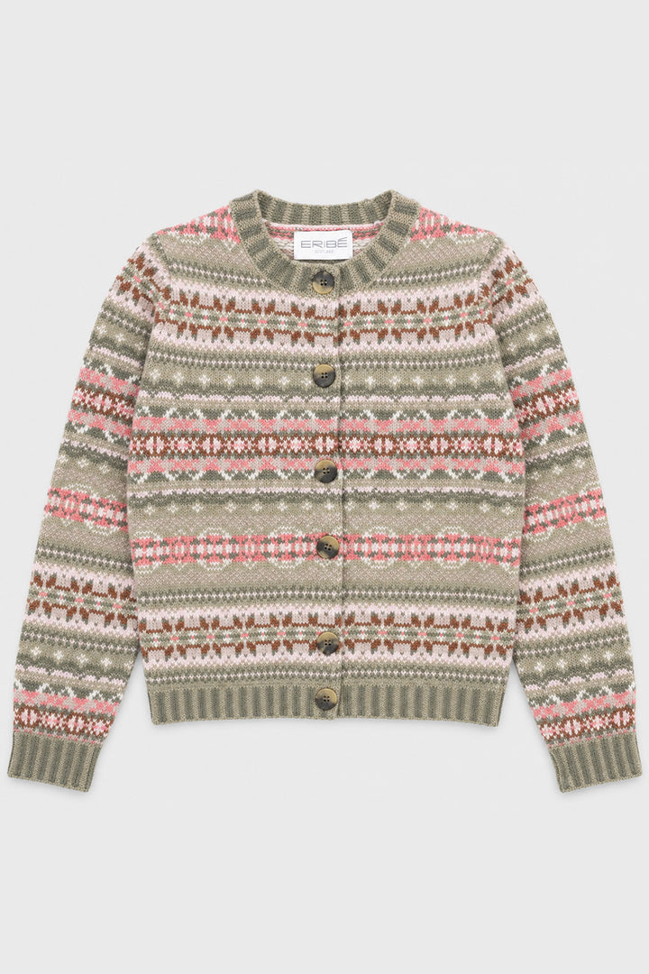 Kinross Cardigan - Blush