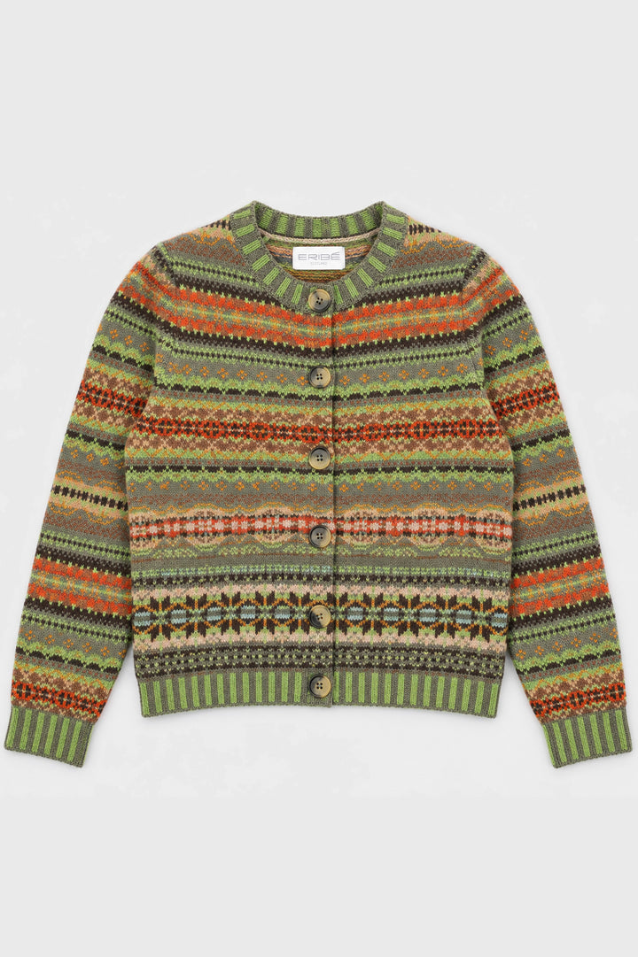 Kinross Cardigan - Pistachio