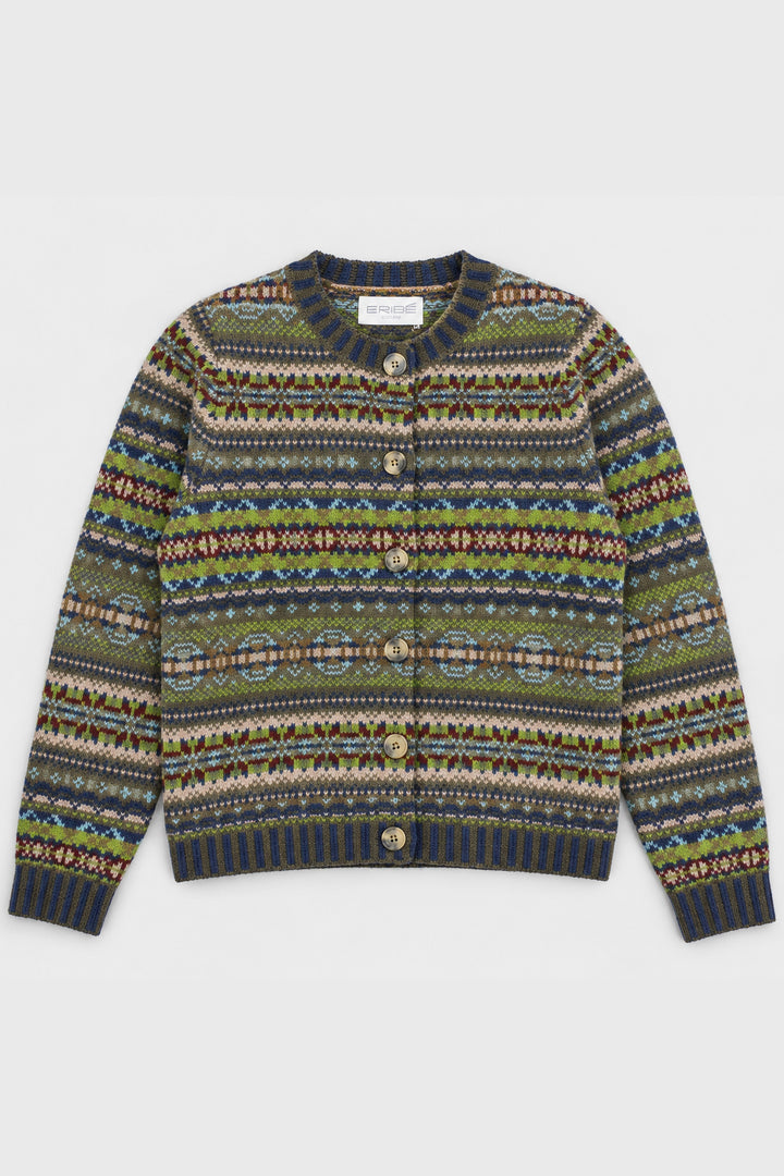 Kinross Cardigan - Loden