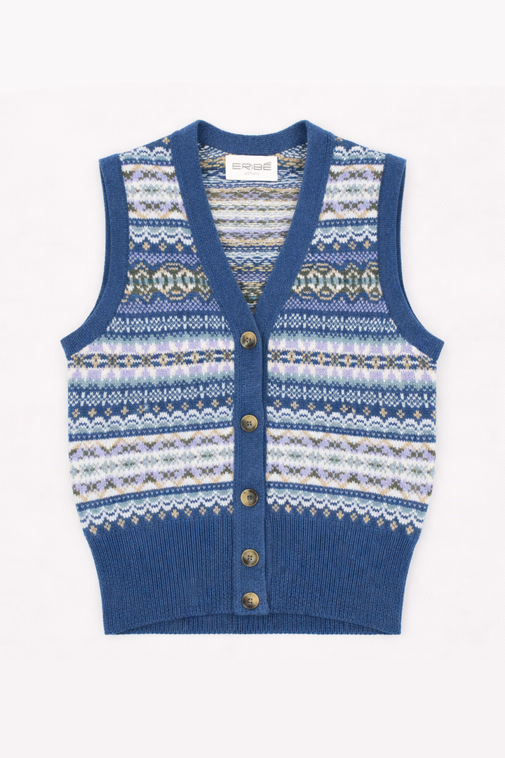Kinross Waistcoat - Sapphire