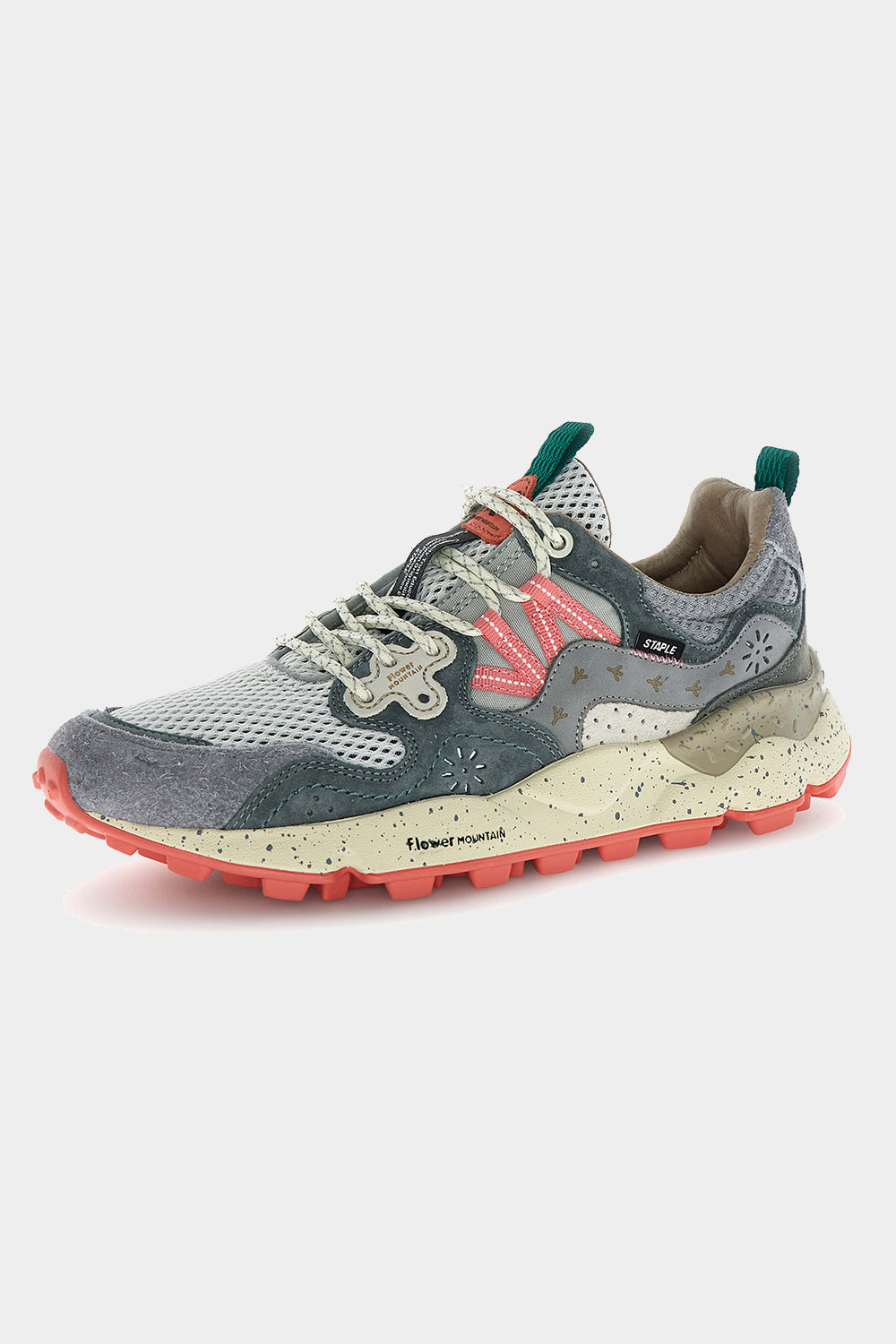 Yamano 3 Sneakers - Staple Grey/Anthracite/Rose