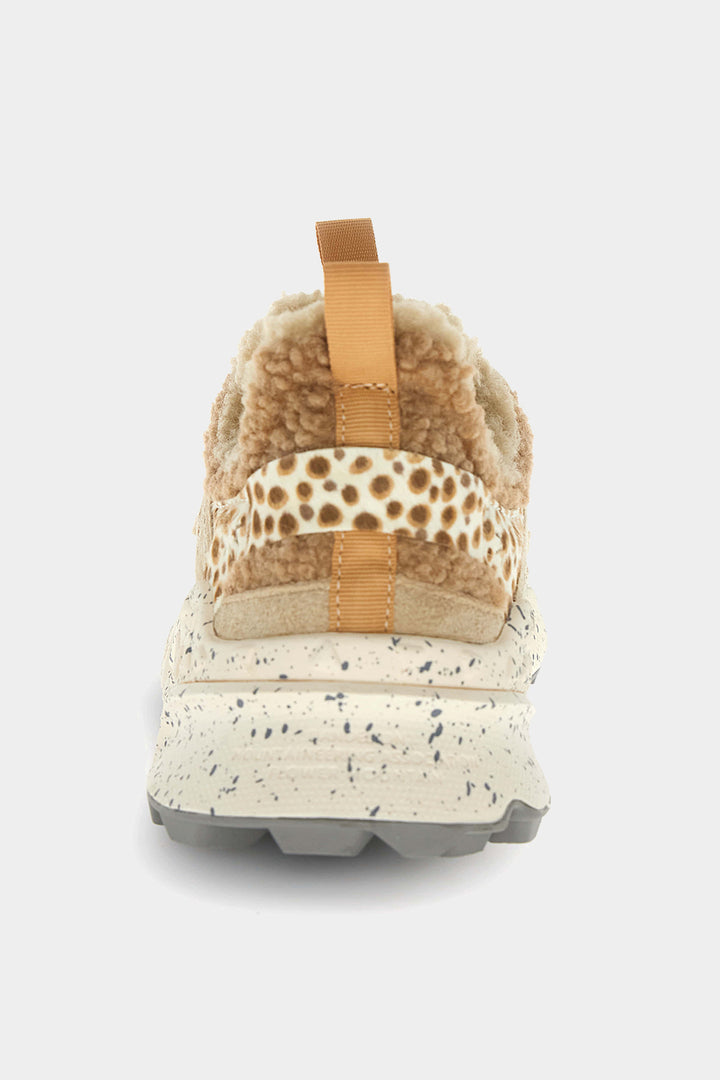 Kotetsu Sneakers - Teddy/Animal Print Beige