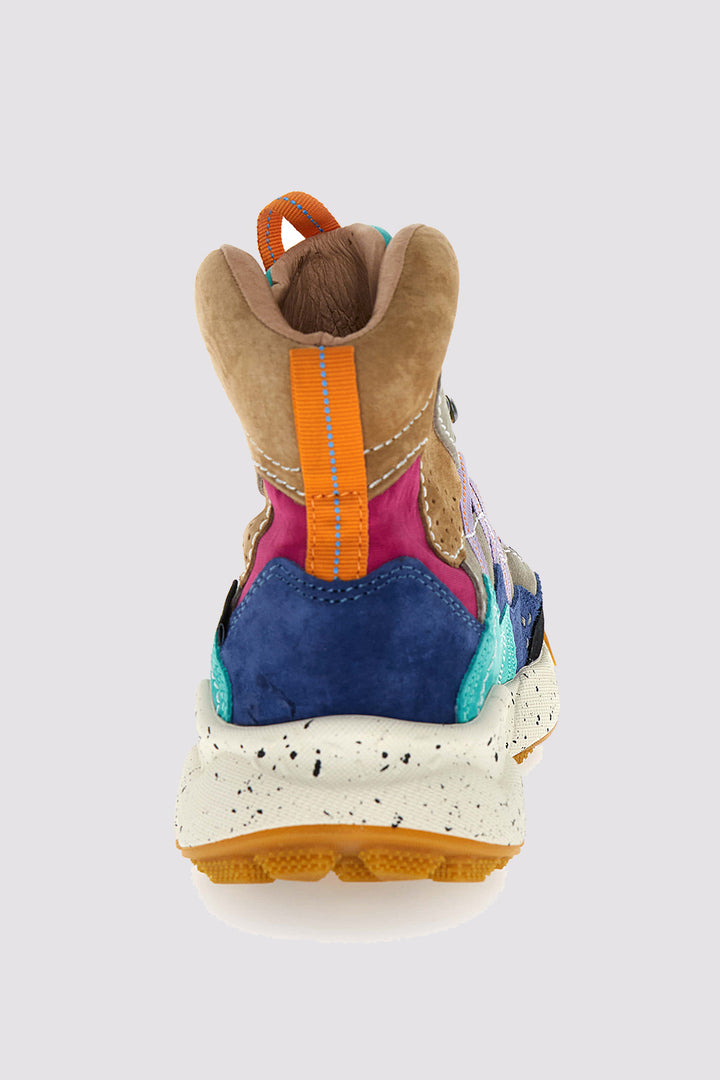 Bankei Women Hi-Top Sneaker - Cordura Blue/Petrol/Beige