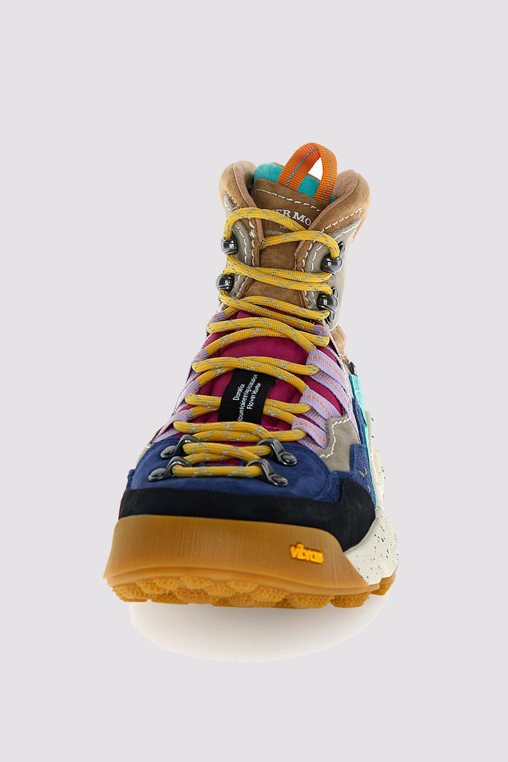 Bankei Women Hi-Top Sneaker - Cordura Blue/Petrol/Beige