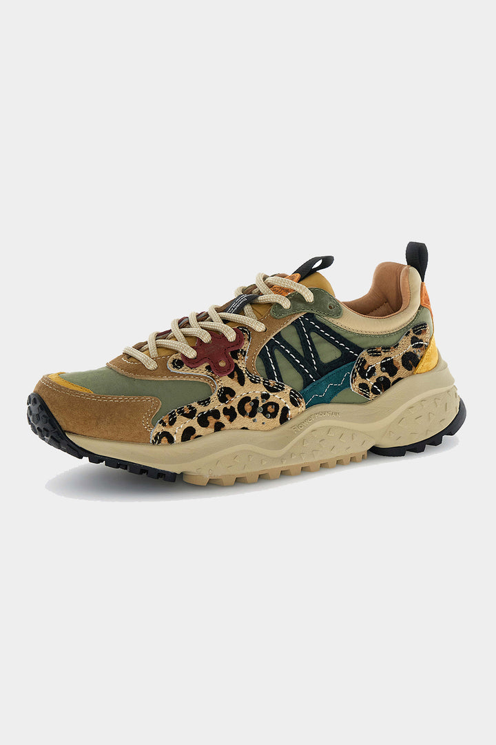 Solin Sneakers - Brown/Military/Black/Pony