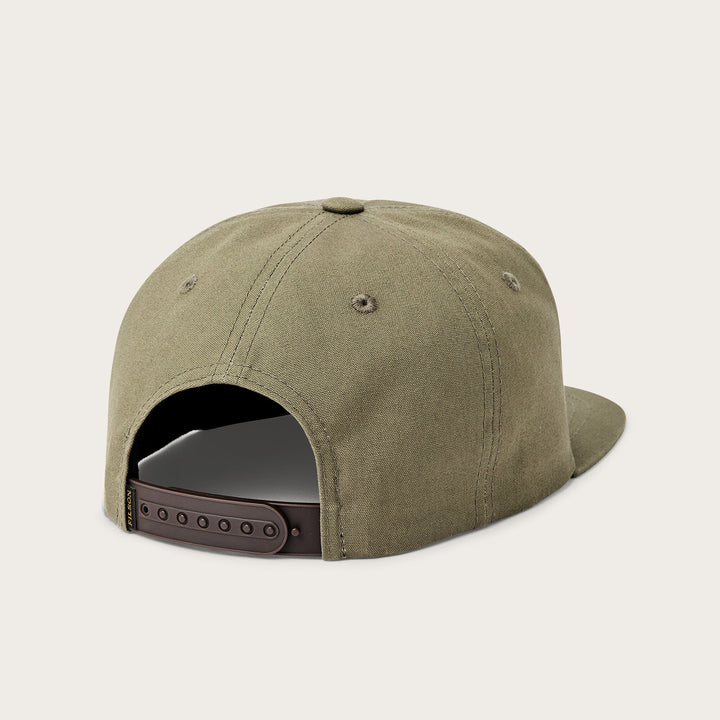 Stencil Graphic Trucker Cap - Olive