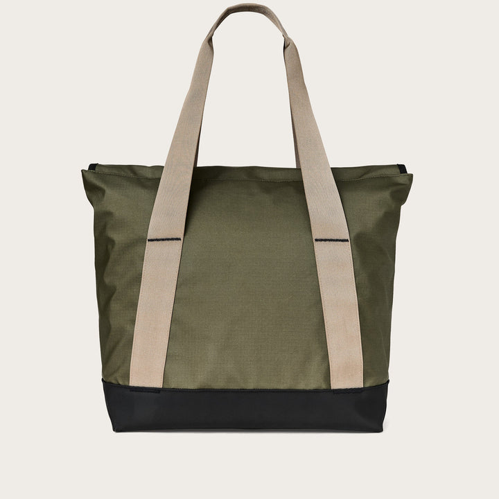 All-Weather Printed Tote Bag - Olive/Black/Covert
