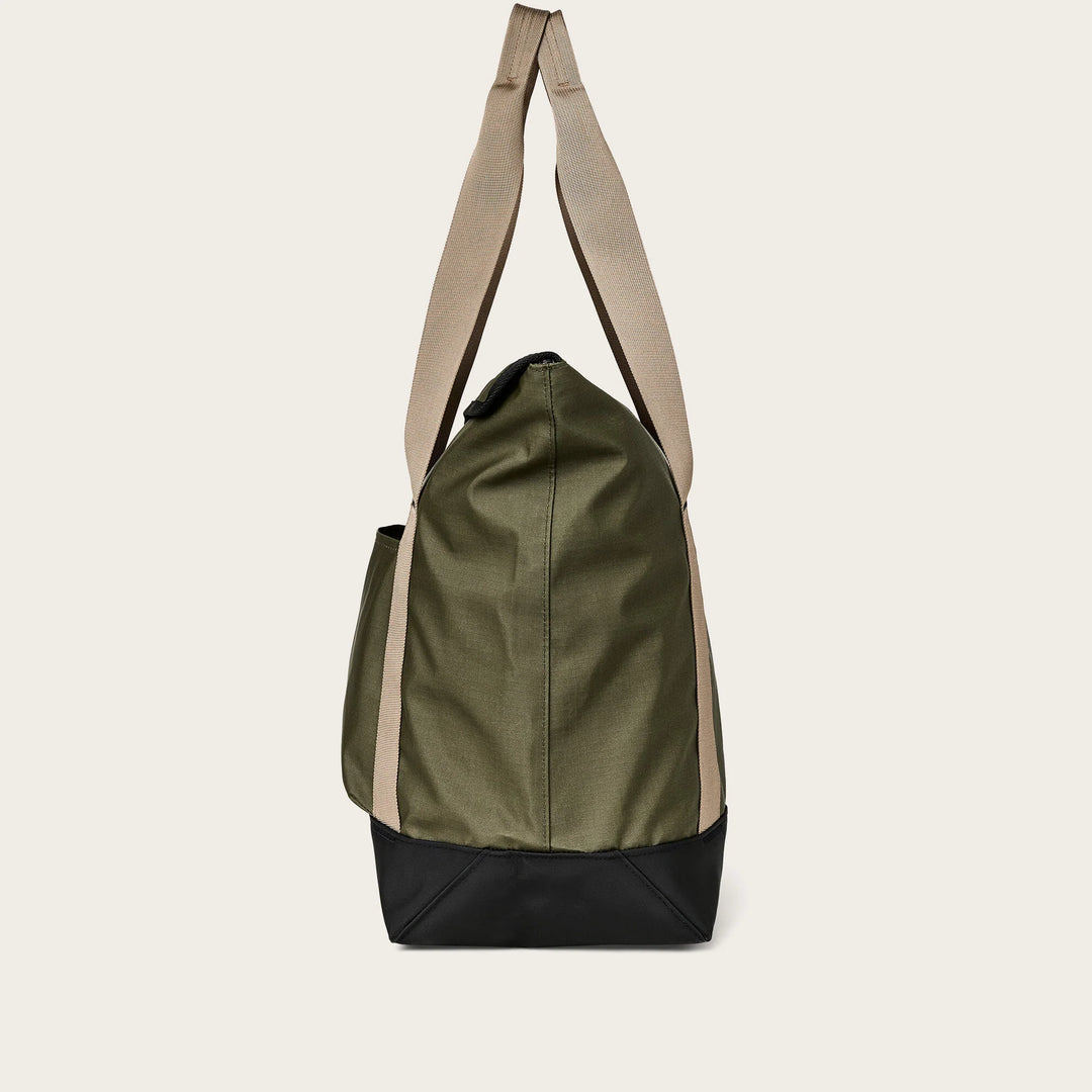 All-Weather Printed Tote Bag - Olive/Black/Covert