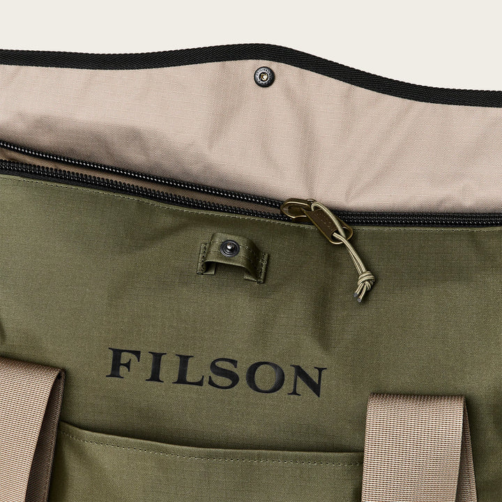 All-Weather Printed Tote Bag - Olive/Black/Covert