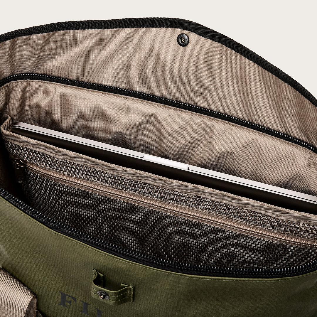 All-Weather Printed Tote Bag - Olive/Black/Covert