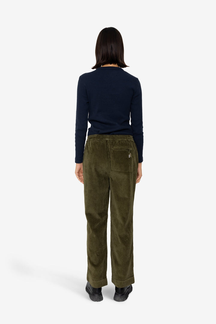 Drawcord Signal Pant - Olive Cord