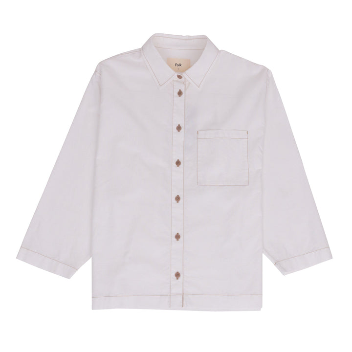 Archive Shirt - White Oxford