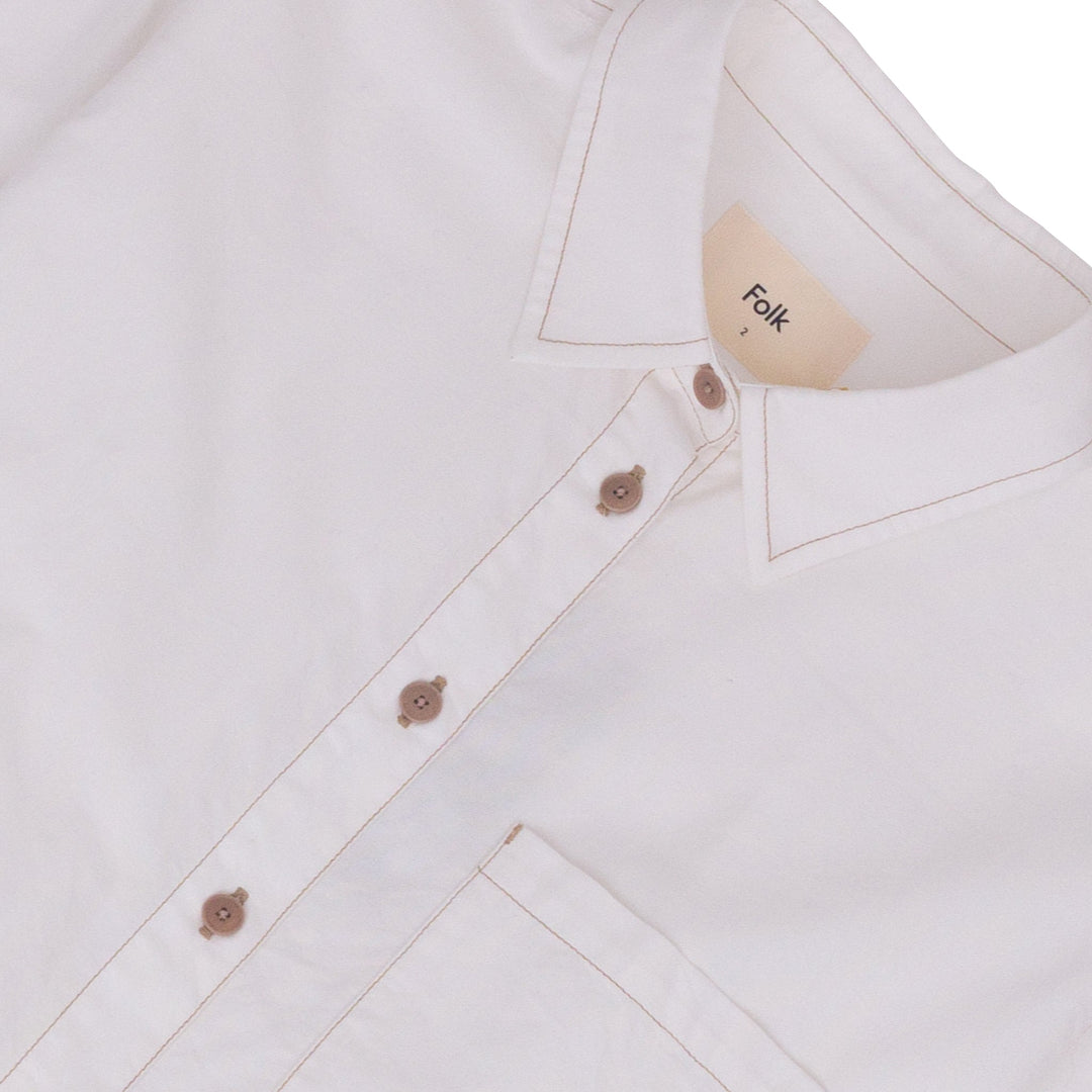 Archive Shirt - White Oxford