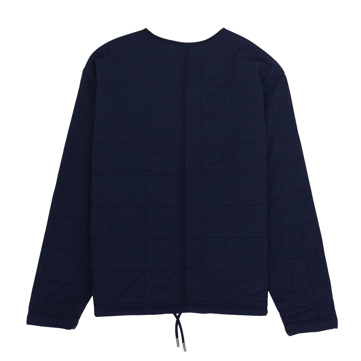 Quilted Boxy Jacket - Soft Navy