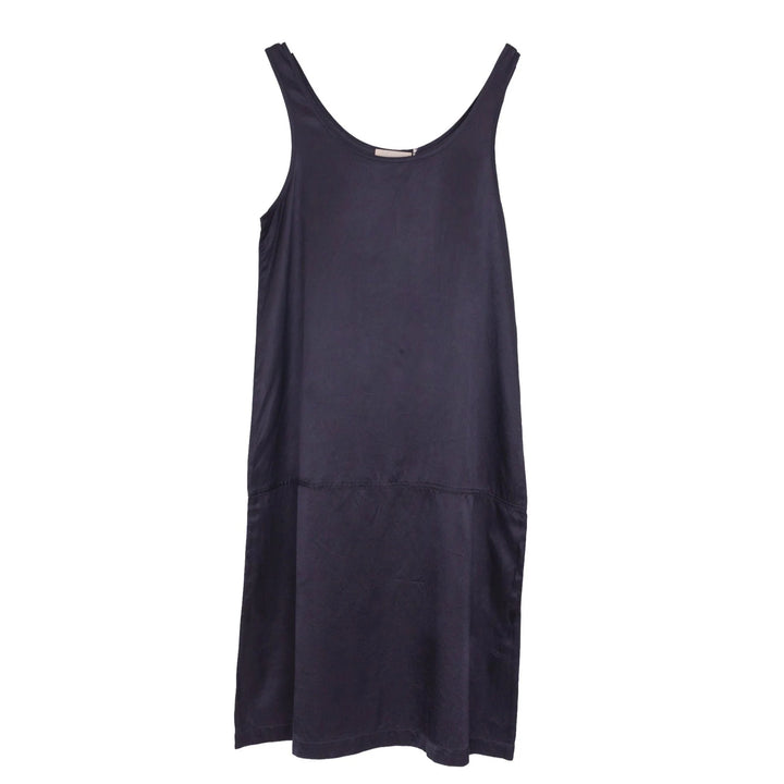 Slip Dress - Coal Satin