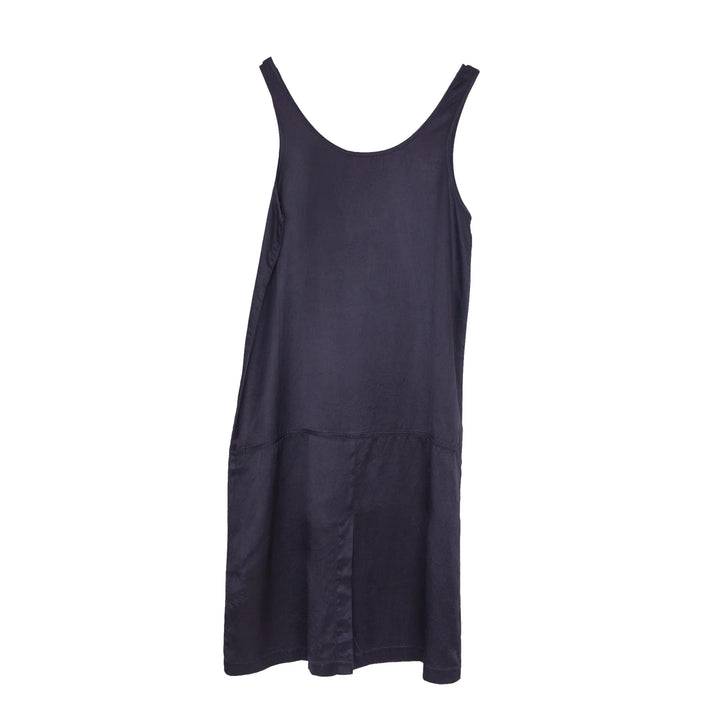 Slip Dress - Coal Satin