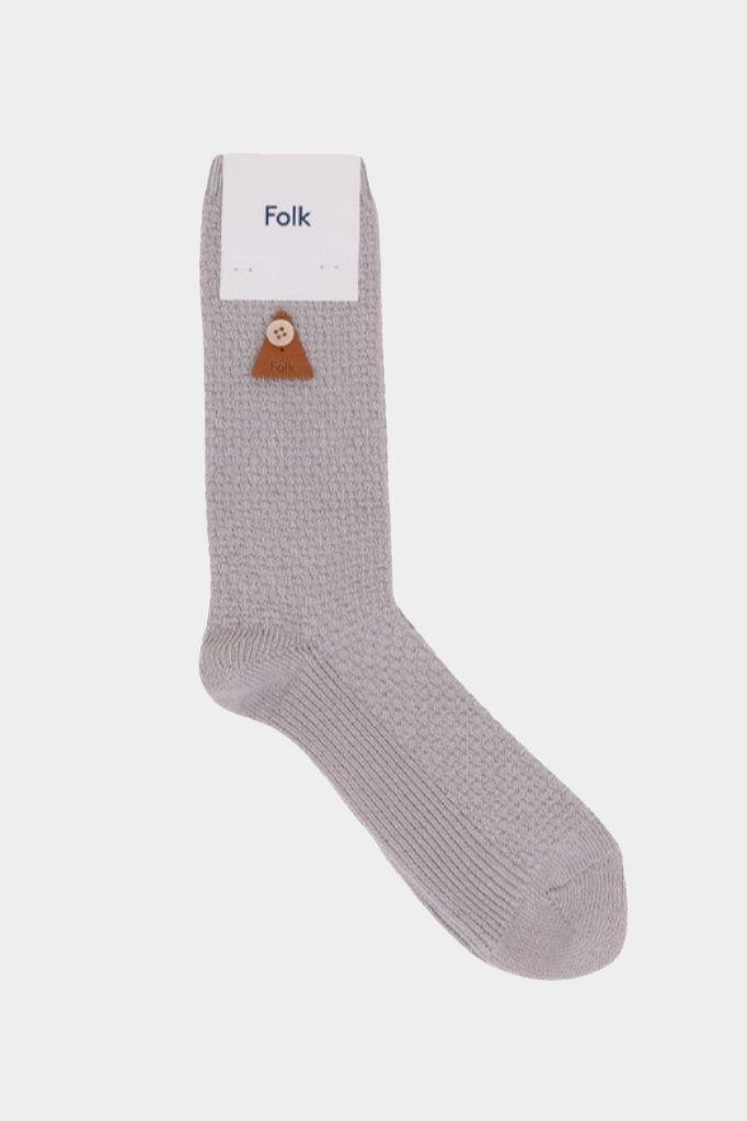 Waffle socks - Silver