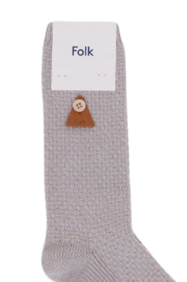 Waffle socks - Silver