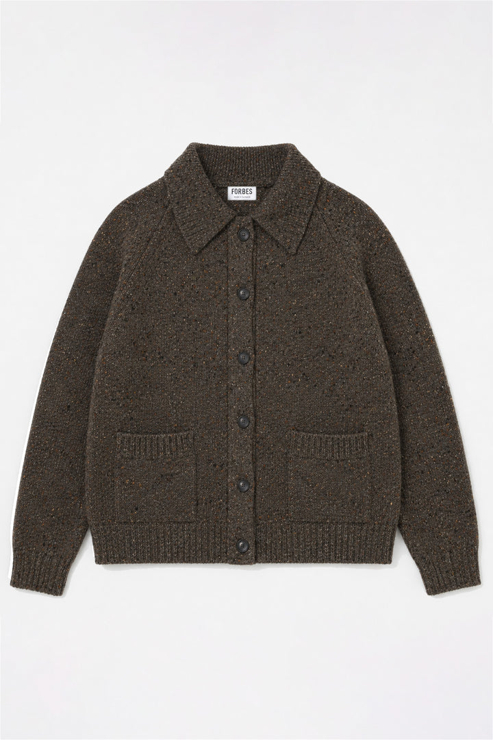 Sportshirt Donegal Cardigan - Macean