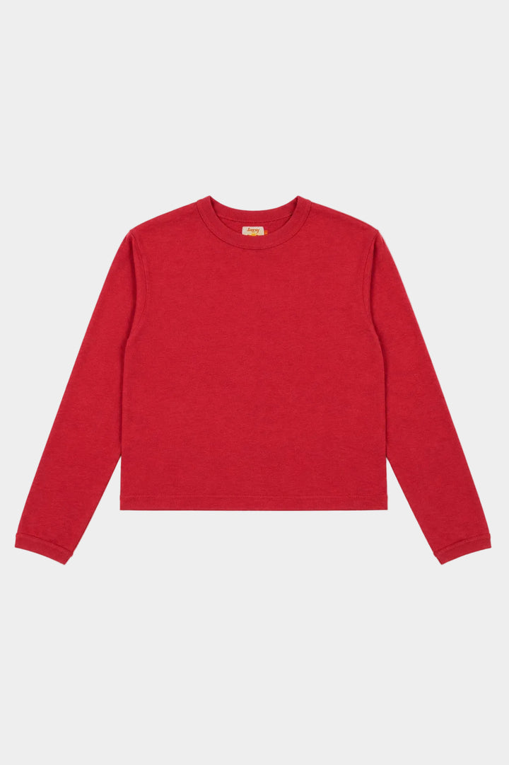 Hi'aka LS T-Shirt - Garnet