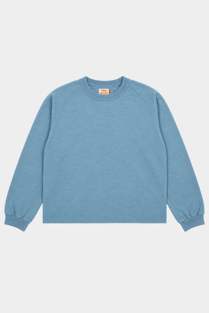 Mahuna LS T-Shirt - Smoke Blue