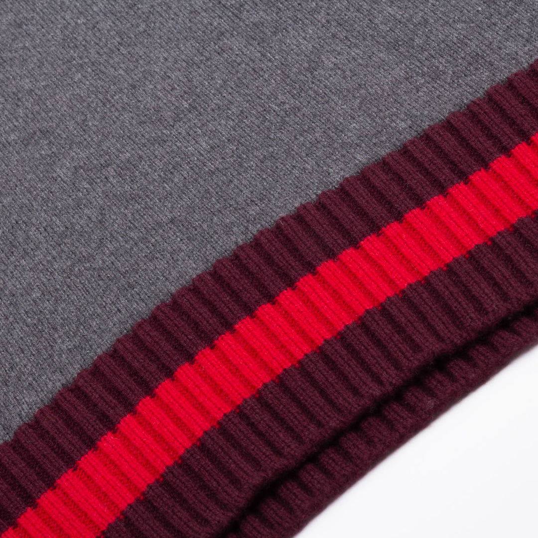 Contrast Stripe Heritage Sweater - Dougal