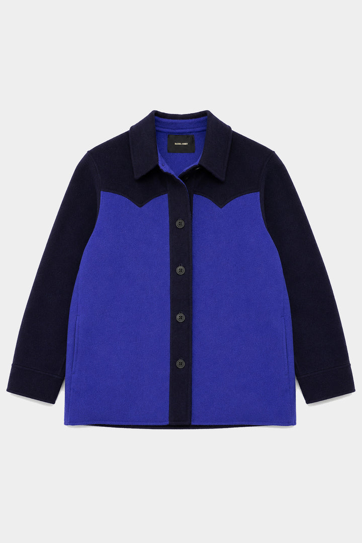 Clint Jacket - Bi Colour Navy