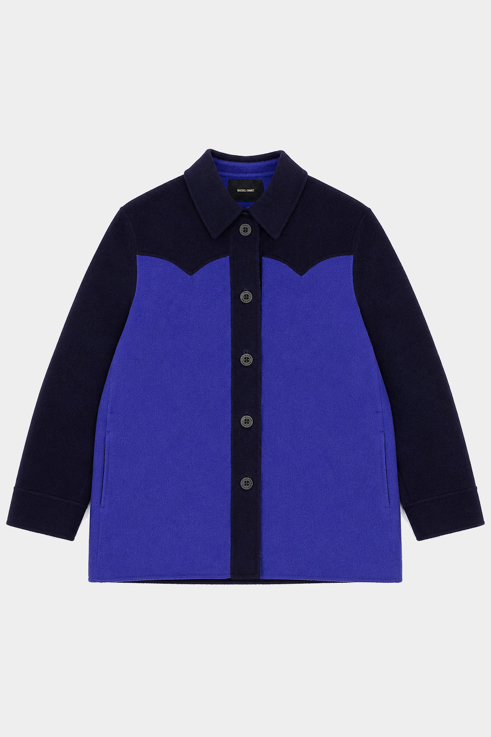 Clint Jacket - Bi Colour Navy