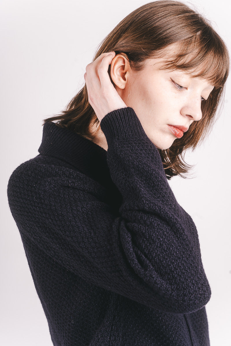 Seed Cardigan - Navy - Frontiers Woman