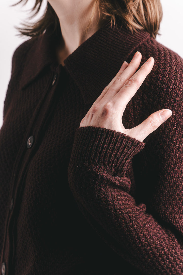 Seed Cardigan - Mustang