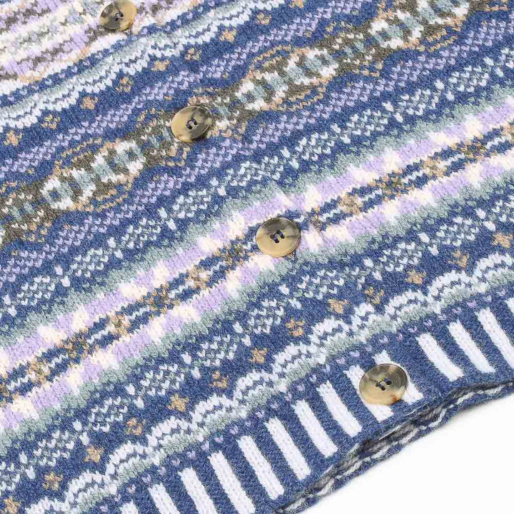 Kinross Cardigan - Sapphire