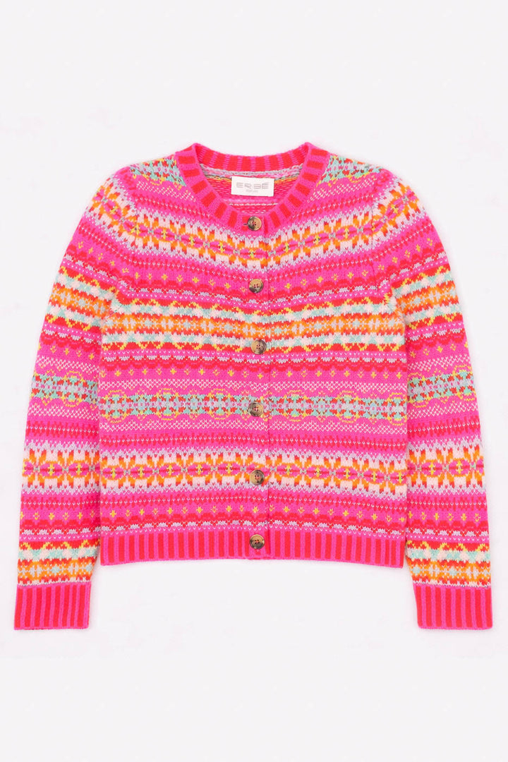 Kinross Cardigan - Foxglove