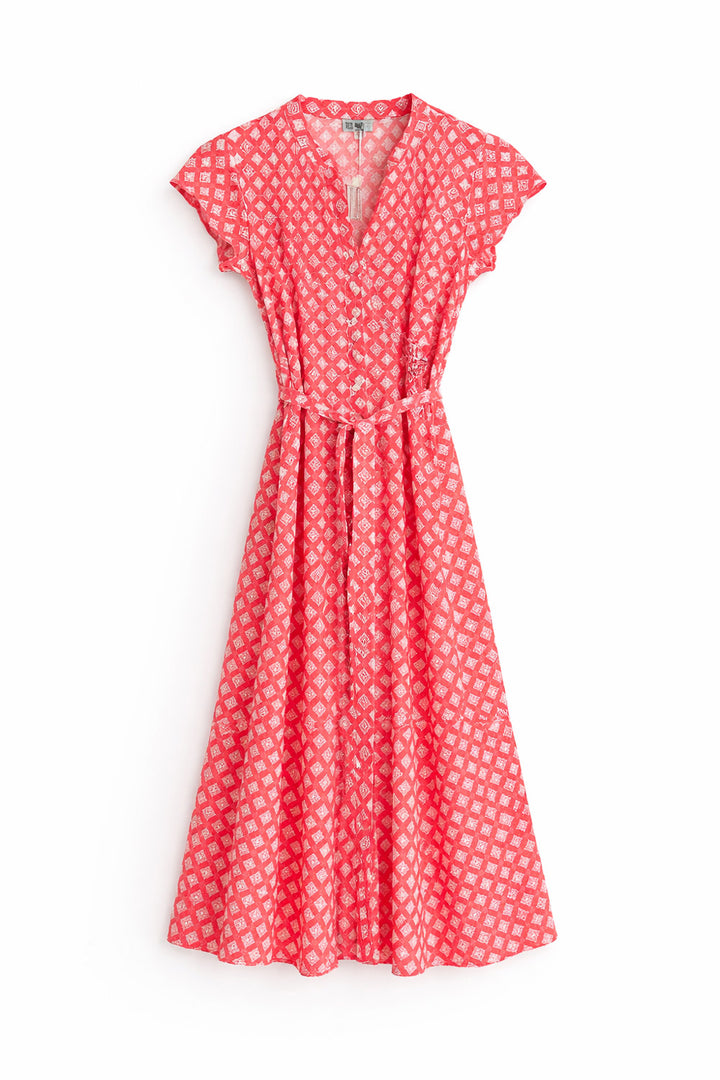 Leslie Dress - Troy Pink - Frontiers Woman