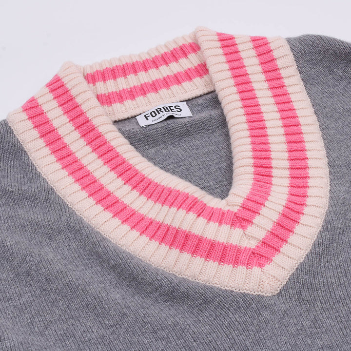 Cricket Sweater - Heather Grey - Frontiers Woman