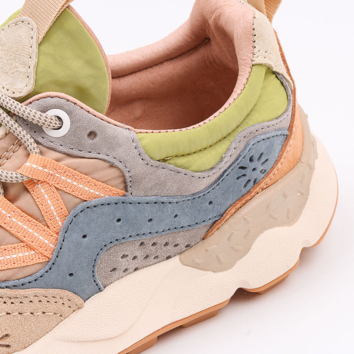 Yamano 3 Sneaker - Golden/Ginger/Beige - Frontiers Woman