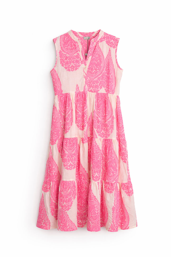 Geisha Dress - Neon Pink Emperor - Frontiers Woman