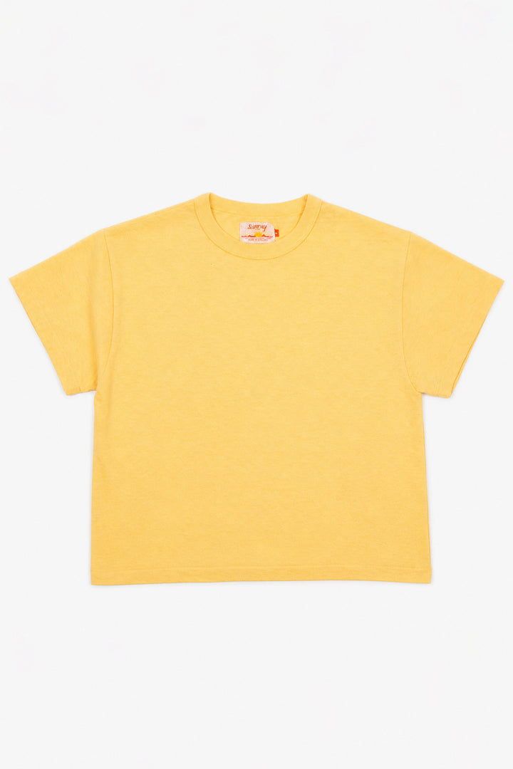 Hi'aka SS T-Shirt - Cornsilk - Frontiers Woman