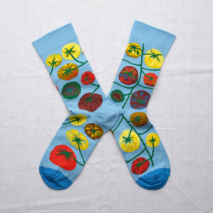 Tomato Socks - Azure - Frontiers Woman