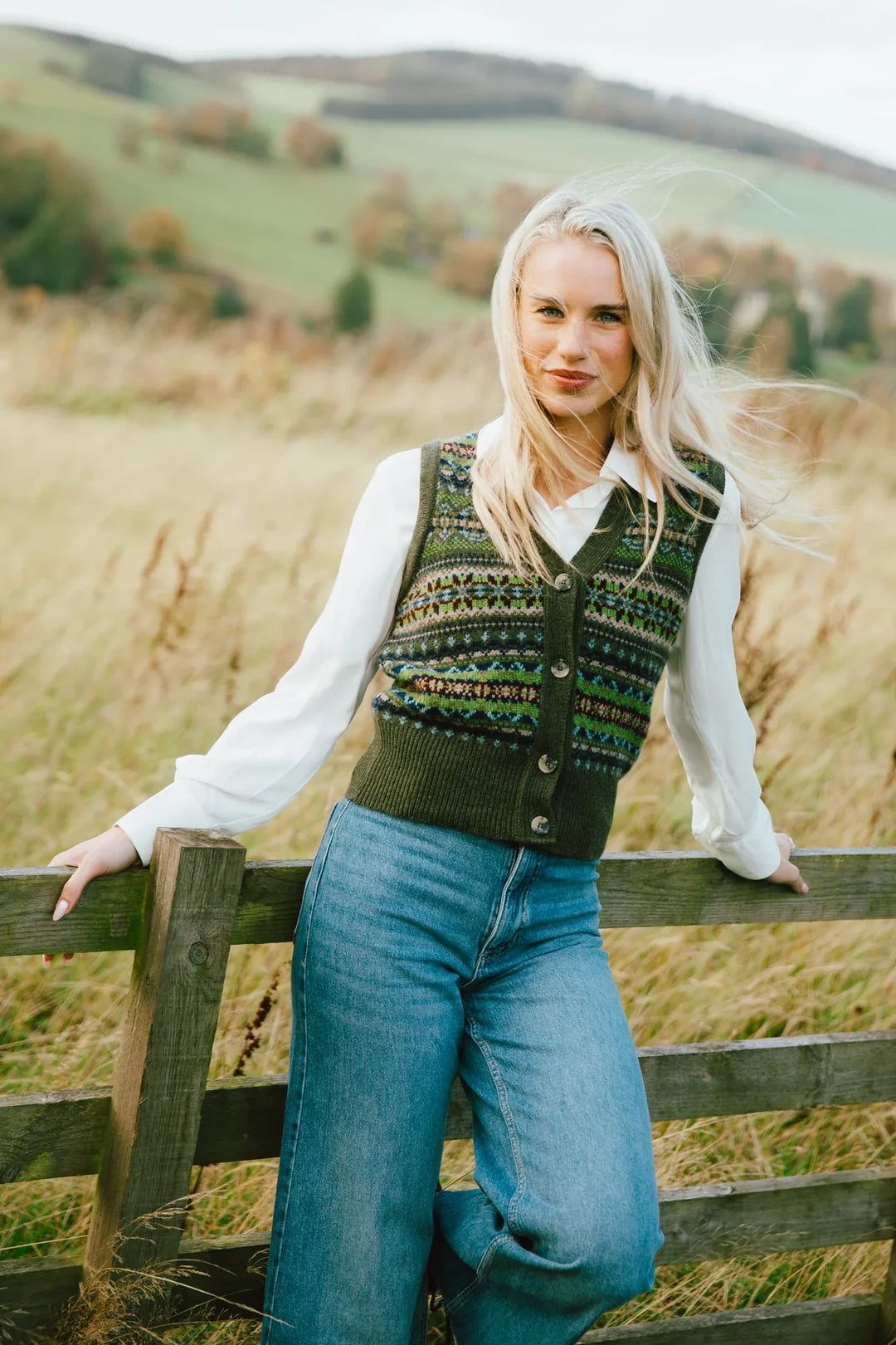 Kinross Waistcoat - Loden