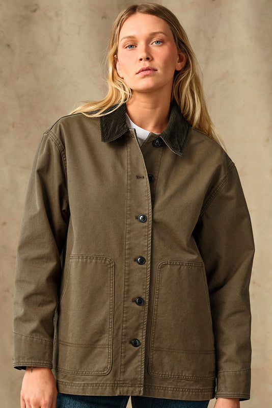 Barn Coat - Marsh Olive